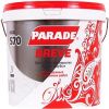Декоративная Штукатурка Шуба 4кг Parade Deco Breve S70 Белая, Матовая для Внутренних и Наружных Работ / Парад Деко Брив С70.
