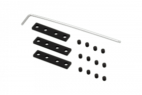 Коннектор Прямой для Низковольтного Трека SY SWG Pro SY-CN-I-BL 40x9.5x1.5 мм Черный, Алюминий / СВГ ПРО 004165.