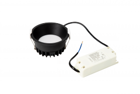 Светильник DesignLed WL-BQ BQ009109-BL-WW 9Вт Черный, Теплое Белое Свечение / СВГ 005649.