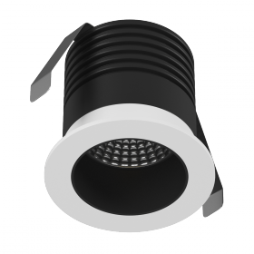 Светильник DesignLed AL-DL036-7-WB-WW-65 7Вт Черный, Белый, Теплое Белое Свечение / СВГ 006967.