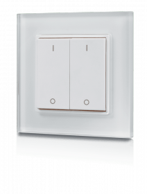 Клавиша EasyDim W-K2 Белая / СВГ 001506.