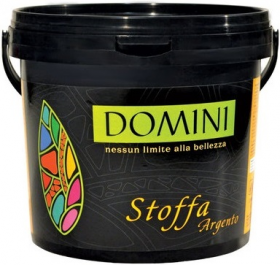 Декоративное Покрытие Domini Stoffa Oro 5л с Эффектом Шелка / Домини.