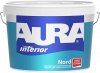 Краска для Стен и Потолков Aura Interior Nord 15л Матовая для Детских и Медицинских Учреждений / Аура.