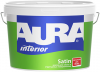 Краска для Обоев и Структурных Поверхностей Aura Interior Satin 4.5л Белая, Матовая / Аура.