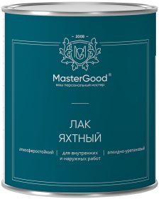 Лак Яхтный Master Good 5л Глянцевый, Алкидно-Уретановый, Атмосферостойкий / Мастер Гуд.