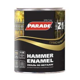 Эмаль по Металлу Прямо на Ржавчину 0.45л Серая Металик, Parade Z1 Metal Enamel.*