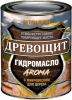 Масло с Микровоском Красковия Древощит Гидромасло «Aroma» 2.5л Махагон, Атмосферостойкое для Декоративной Отделки Древесины.
