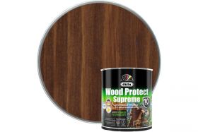 Пропитка по Дереву Dufa Wood Protect Supreme 9л Орех Гибридная для Внутренних и Наружных Работ / Дюфа Вуд Калор Суприм.