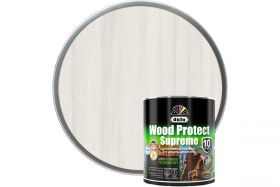 Пропитка по Дереву Dufa Wood Protect Supreme 9л Белая Гибридная для Внутренних и Наружных Работ / Дюфа Вуд Калор Суприм.