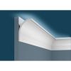 Карниз для Скрытого Освещения Cosca Экополимер KX045 В85хШ55хД2000 мм / Коска.