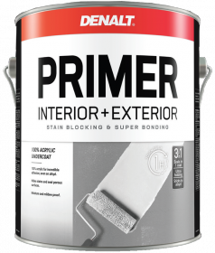Грунтовка-Блокиратор Denalt 485 Primer Int/Ext Stain Blocking 1л для Блокировки Старых Пятен, Белая для Внтуренних и Наружных Работ.