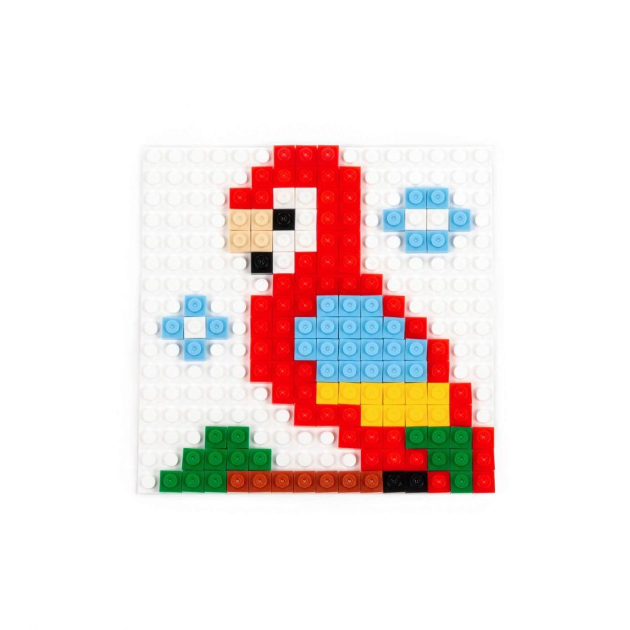 Конструктор "Классик" "Мозаика №10" (птицы) (350 элементов) (в пакете)