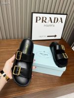 Шлепанцы PRADA PREMIUM черные