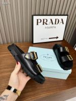 Шлепанцы PRADA PREMIUM черные