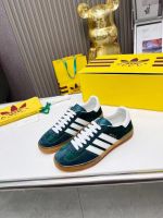 Кроссовки Adidas Gucci Gazellle зеленые