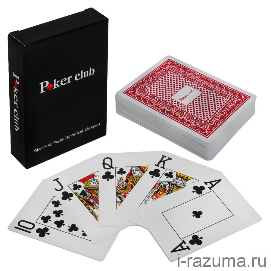 Карты для покера Poker Club