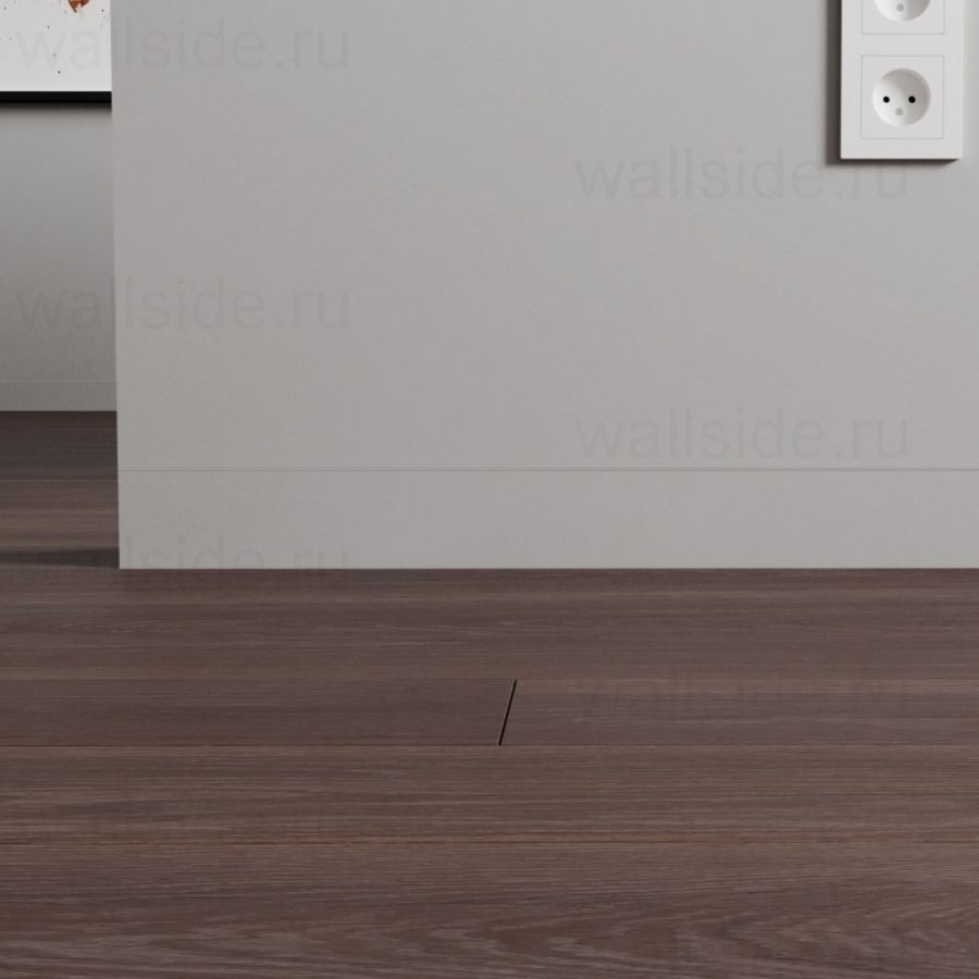 Скрытый плинтус LWD 80 мм анодированный