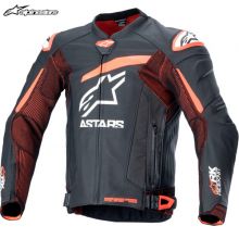 Мотокуртка Alpinestars GP Plus R V4 Rideknit, чёрно-неоново-красная