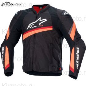 Мотокуртка Alpinestars GP Plus R V4, Черно-неоново-красная