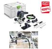 СУПЕР ХИТ! Комплект OF 1010 REBQ-Plus FESTOOL Вертикальный фрезер OF 1010, боковой упор, устройство для установки на шину - направляющую в систейнере 576919