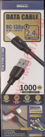 Кабель Remax RC-138a ( USB-Type-C ) 2.4А 1.0м