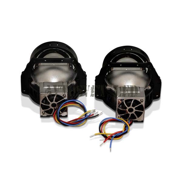 Светодиодные би-линзы BI-LED-AS2 (BI-LED дальний, ближний свет)