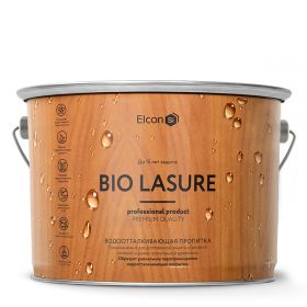 Пропитка Силиконовая для Дерева Elcon Bio  Lasure 2л Бесцветный для Внутренних и Наружных Работ / Элкон Био.*