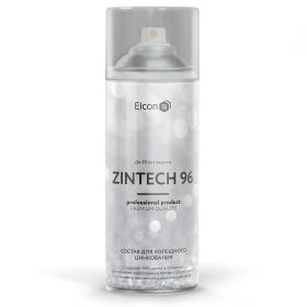 Грунтовка для Холодного Цинкования Аэрозоль Elcon Zintech 96 520мл Серый для Антикоррозионной Защиты Черных Металлов.*
