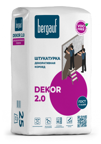 Штукатурка Декоративная Короед Bergauf, Dekor 2.0