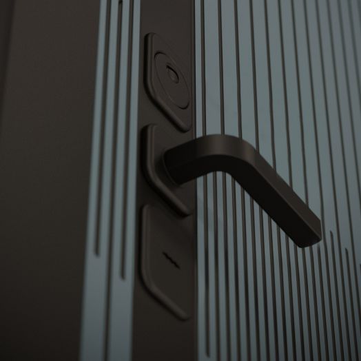 Входная дверь Лабиринт ISSIDA 28 Грунт под покраску