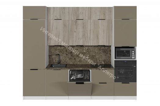 Кухонный гарнитур Альба экстра 2 3000 мм (ПМ)