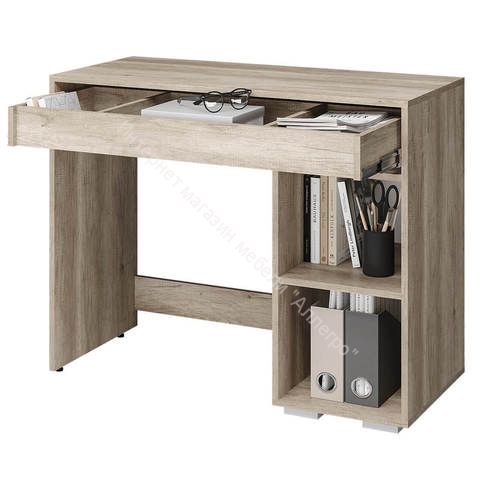 Стол туалетный "Наоми" СТ-04 Дуб каньон/Графит нубук