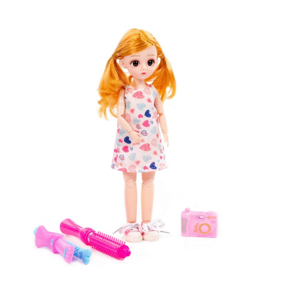 Кукла "Даша" (29 см) у стилиста + аксессуары (3 элемента) (в коробке №2)