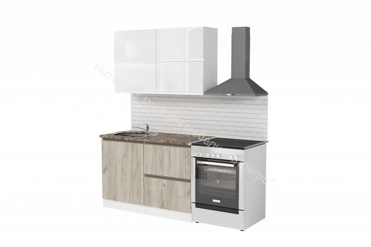 Кухонный гарнитур Антика лайт 1200 мм