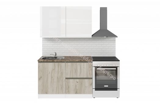 Кухонный гарнитур Антика лайт 1200 мм