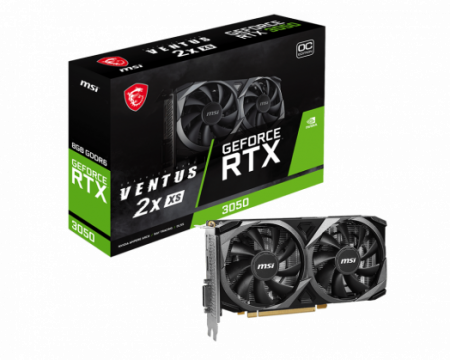 Видеокарта GeForce RTX 3050 MSI Ventus 2X XS 8G