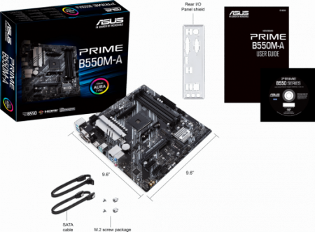 Материнская плата AM4 Asus B550M-A Prime