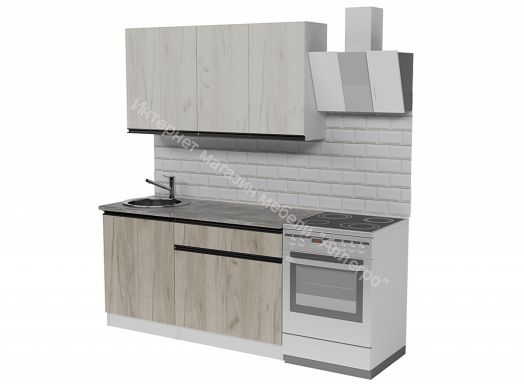 Кухонный гарнитур Паола медиум 1400 мм