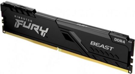 Модуль памяти DDR4 16Gb Kingston 3200 Fury Beast KF432C16BB1/16