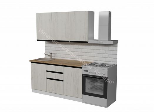 Кухонный гарнитур Амели нормал 1500 мм
