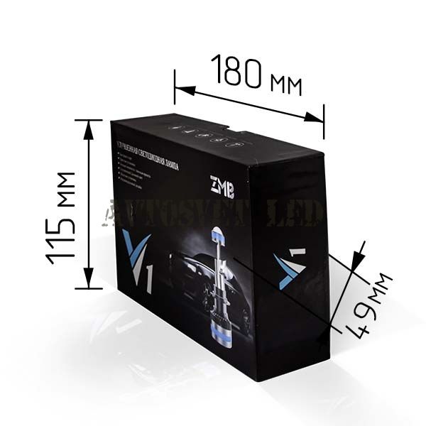 Автолампы светодиодные V1-H7AB