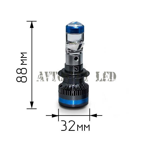 Автолампы светодиодные V1-H7AB