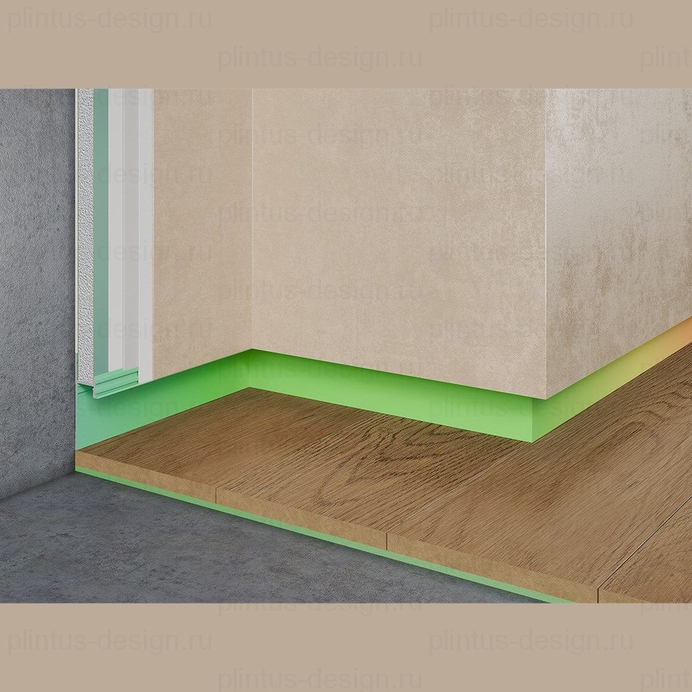 Pro Design 7209 теневой плинтус крашенный по RAL