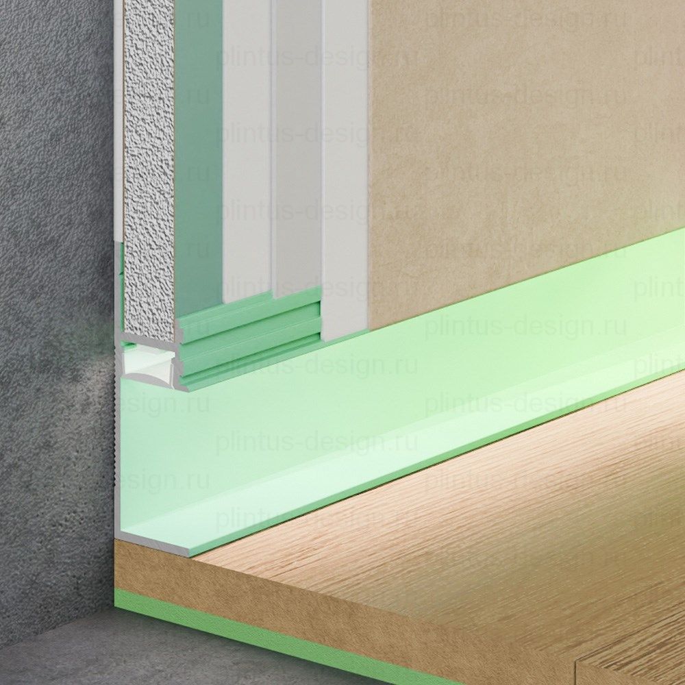 Pro Design 7210 теневой плинтус крашенный по RAL