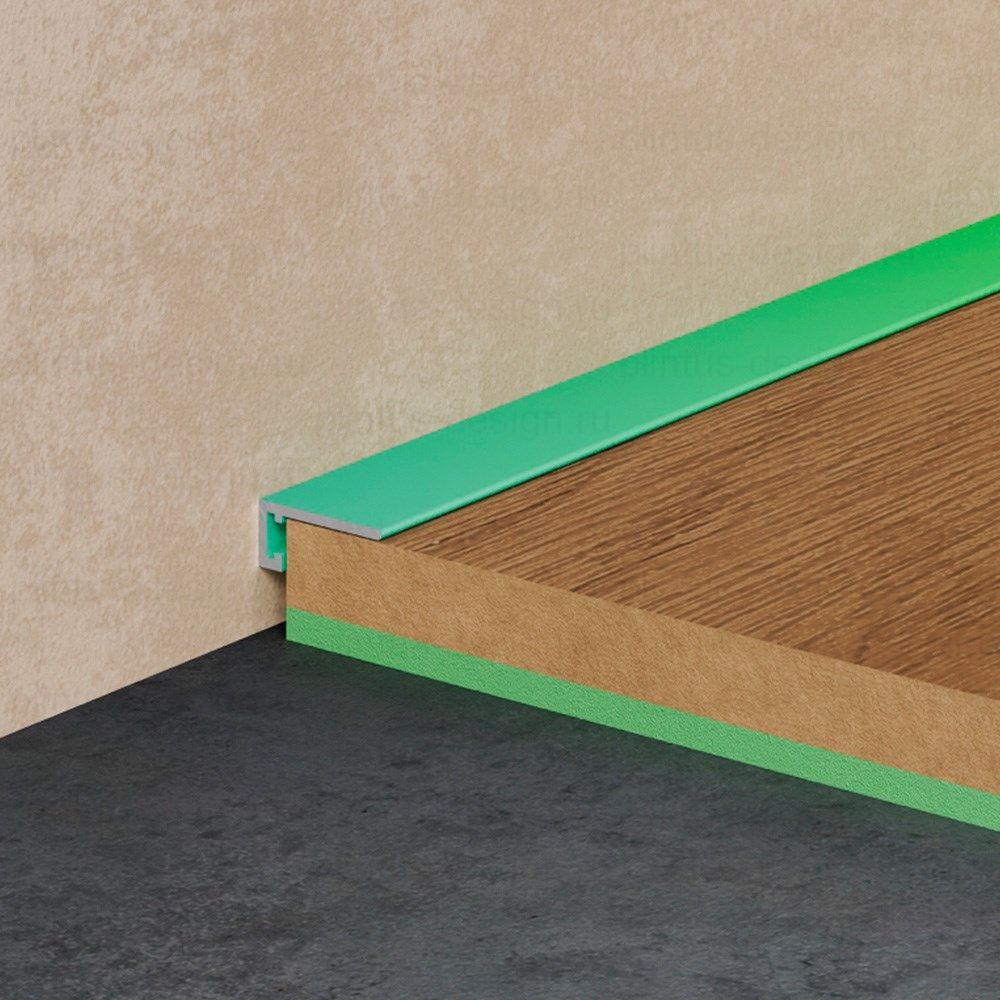 Pro Design Mini щелевой плинтус 7067 крашенный по RAL