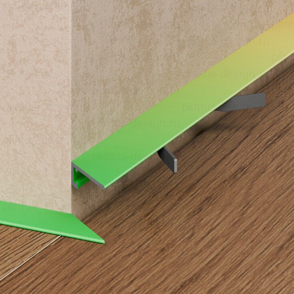 Pro Design Mini щелевой плинтус 7067 крашенный по RAL