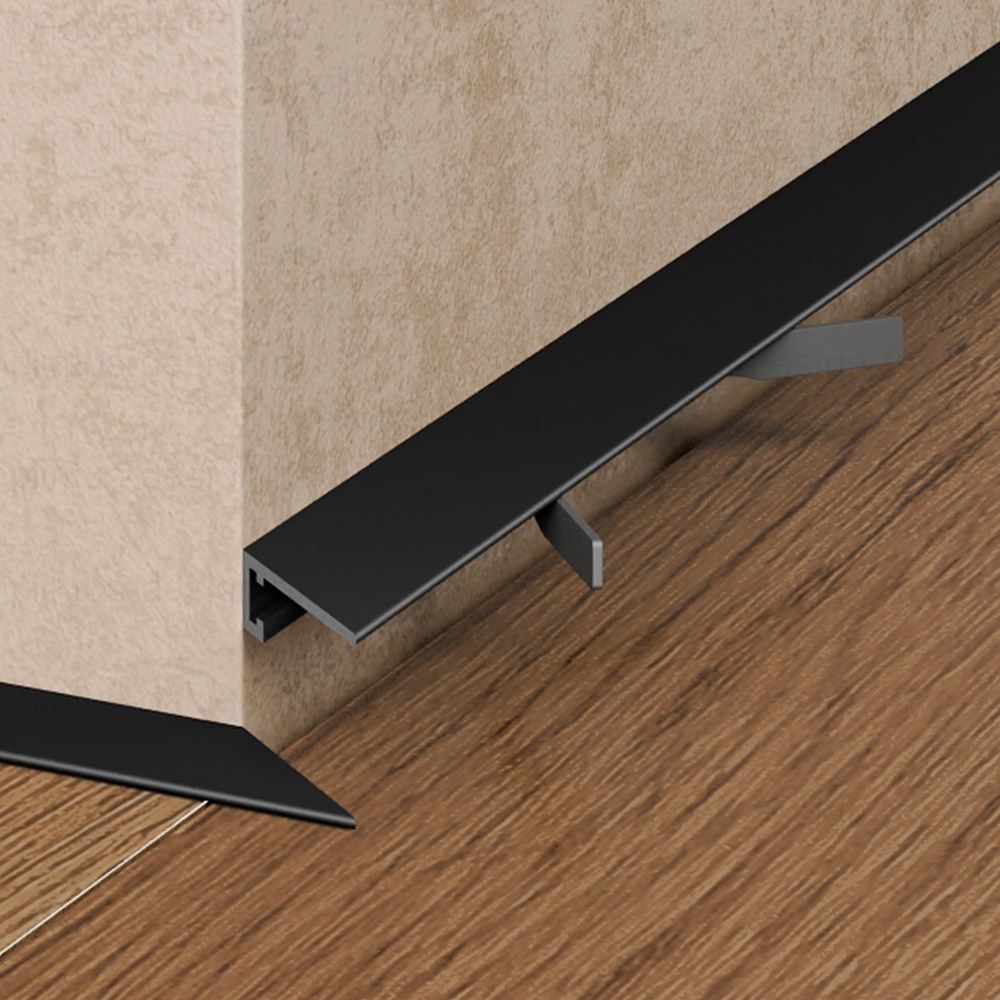 Pro Design Mini щелевой плинтус 7067 чёрный