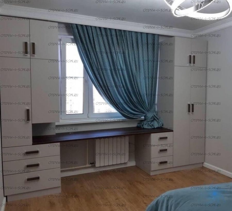 Стенка со столом Рома №4 (340х60х240)