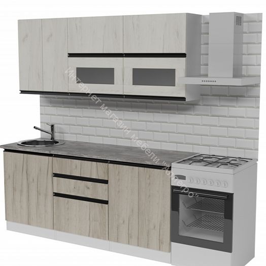 Кухонный гарнитур Паола макси 1800 мм