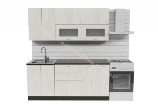 Кухонный гарнитур Лоретта макси 1800 мм